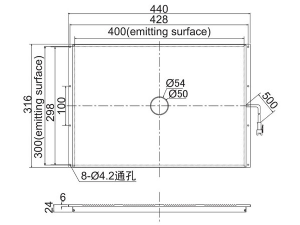 LTS-FTR400300-B/G/W