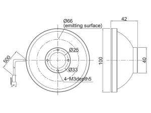 LTS-DM100-B/G/W  