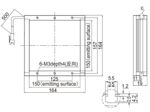 LTS-2FT150150-B/G/W