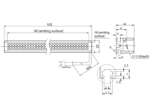 LTS-2BR9016-B/G/W