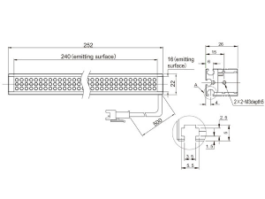 LTS-2BR24016-B/G/W