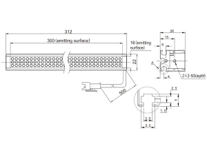 LTS-2BR30016-B/G/W