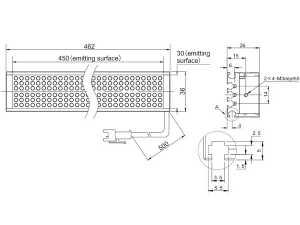 LTS-2BR45030-B/G/W