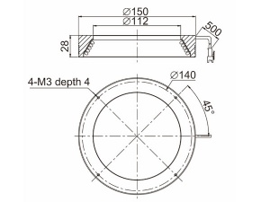 LTS-RN15030-B/G/W