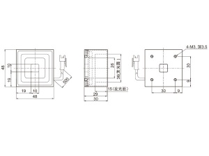 LTS-FPQ4848-B/G/W