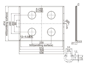 LTS-2FTR500400-R