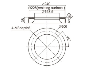 LTS-HPR240-B/G/W