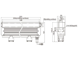 LTS-2COXL220-R/B/G/W