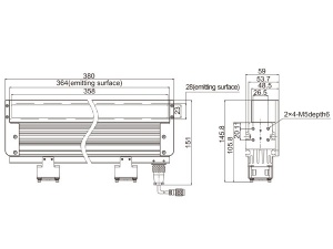 LTS-2COXL380-R/B/G/W