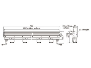 LTS-2LIN780-R/B/G/W