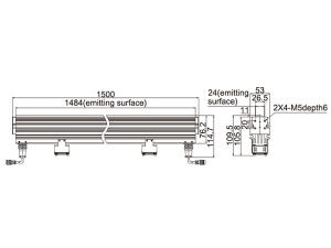 LTS-2LIN1500-R/B/G/W