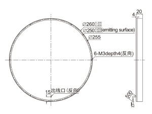 LTS-FT250-B/G/W