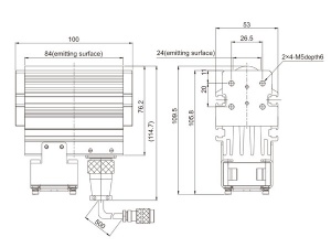 LTS-2LIN100-R/B/G/W