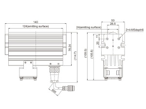 LTS-2LIN140-R/B/G/W