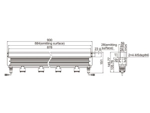 LTS-2COXL900-R/B/G/W