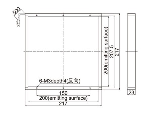 LTS-3FT200200-B/G/W