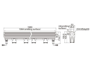 LTS-2LIN1980-R/B/G/W