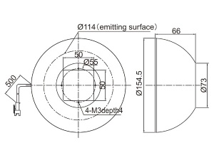 LTS-DM154-B/G/W