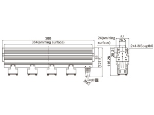 LTS-2LINS380-R/B/G/W