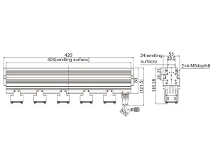 LTS-2LINS420-R/B/G/W